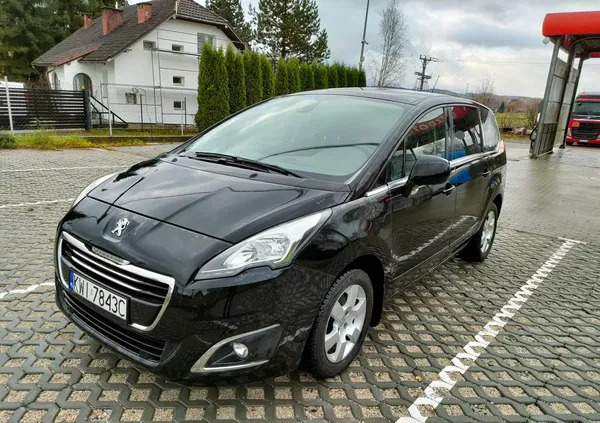 małopolskie Peugeot 5008 cena 32200 przebieg: 193000, rok produkcji 2013 z Działoszyn